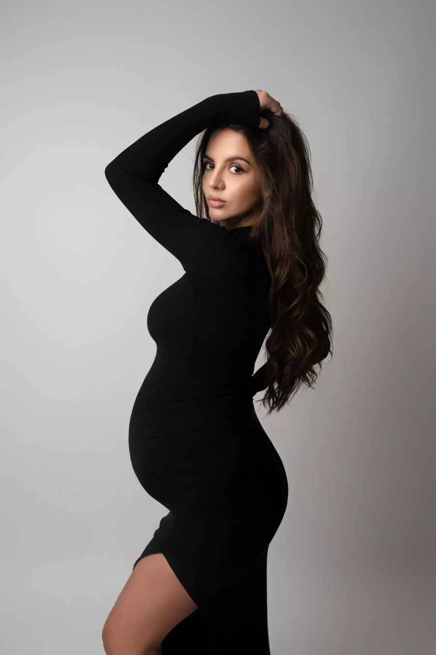 photo maternité studio Poissy