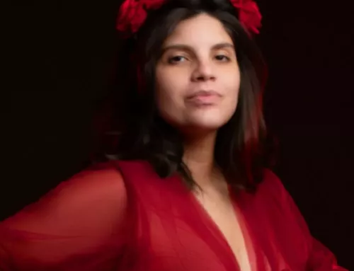 Couronne Rose rouge
